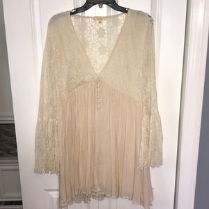 Cream colored dress
